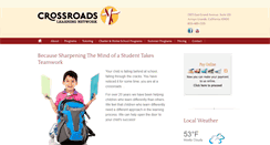 Desktop Screenshot of crossroadslearning.com