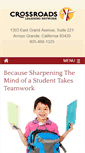 Mobile Screenshot of crossroadslearning.com